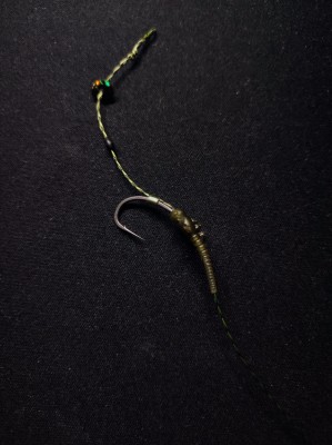 Classic Rig NR3 - Hak rozm 2 Gotowy Przypon Karpiowy