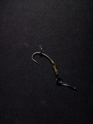 Ronnie Rig NR3 - Hak rozm 6 Gotowy Przypon Karpiowy