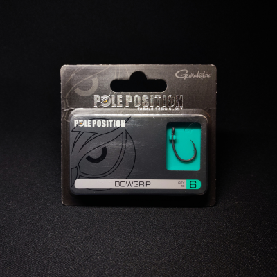 Gamakatsu Pole Position BOWGRIP rozmiar 6 – haki karpiowe z zadziorem