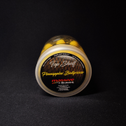 Massive Baits Pop-Up, Kriller 14mm, kulki pływające kryl, przynęta krylowa na karpia, rzemieślnicze pop-upy Massive Baits, kulki na Ronnie Rig, Top Shelf Kriller, przynęty karpiowe 14mm, pływaki karpiowe 200ml