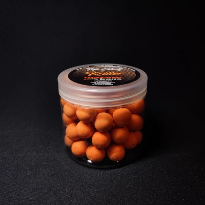 Massive Baits Pop-Up, Kriller 14mm, kulki pływające kryl, przynęta krylowa na karpia, rzemieślnicze pop-upy Massive Baits, kulki na Ronnie Rig, Top Shelf Kriller, przynęty karpiowe 14mm, pływaki karpiowe 200ml