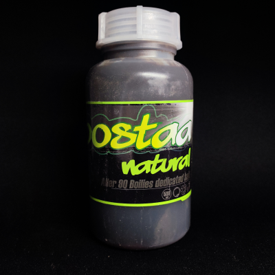 Massive Baits Aller Boosta, zalewa naturalna do kulek, booster rybny karpiowy, płynny pokarm dla ryb, hydrolizat z łososia zalewa, dip do kulek Aller 90, Massive Baits 500ml Natural, nęcenie karpi bez aromatów, Aller Aqua zalewa