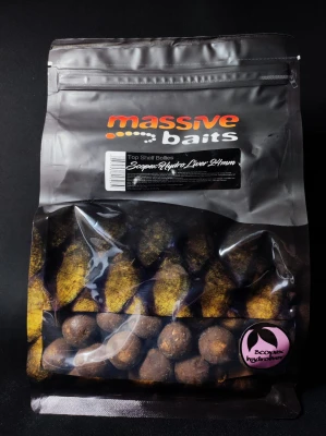 Massive Baits Scopex Hydro Liver, kulki proteinowe 24mm, kulki wątrobowe na karpia, Scopex Liver boilies, hydrolizat wątroby drobiowej, Massive Baits Top Shelf, kulki o zapachu czekolady, przynęty na karpia wiosna lato, CSL ekstrakt karpiowy.