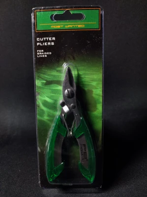 PB Products Cutter Pliers, nożyczki do plecionki karpiowej, ostre nożyczki wędkarskie, akcesoria karpiowe PB Products, nożyczki ze sprężyną, przecinanie plecionki w otulinie, narzędzia do wiązania przyponów, stal nierdzewna nożyczki wędkarskie.