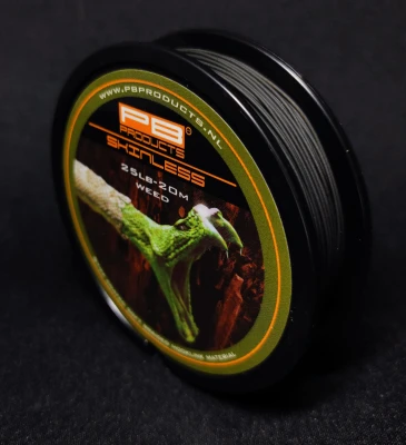 PB Products Skinless 25lb Weed 20m – plecionka karpiowa w sztywnej otulinie.png