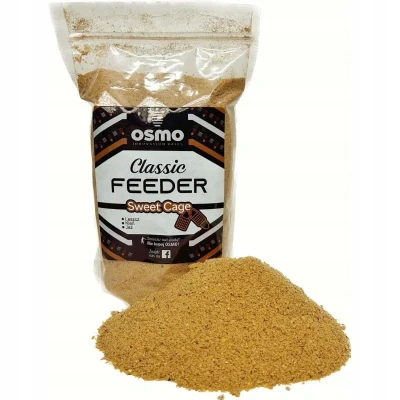 zanęta OSMO Sweet Cage, zanęta karmelowa, zanęta na karpia, zanęta na leszcza, gruba zanęta, OSMO Innovation, feeder klasyczny, zanęta słodka..jpg