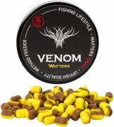 waftersy Venom 6mm, mały śmierdziel do metody, Up Fish Venom Small, żółto-brązowe waftersy 6mm, przynęta na trudne łowiska, Method Feeder zawody.1.jpg