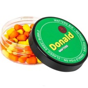 waftersy Donald 6mm, mała guma balonowa, Up Fish Donald Small, jaskrawe waftersy do metody, żółte  waftersy 6mm, pomarańczowe dumbellsy 6mm.jpg