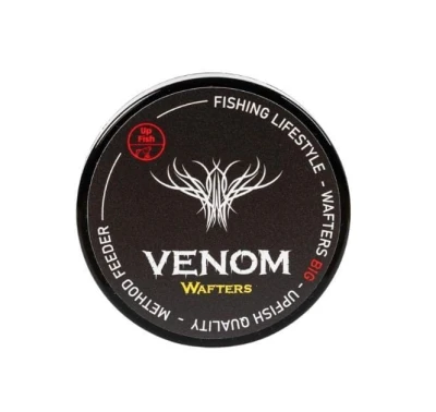 waftersy Venom, Up Fish Venom Big, śmierdzące waftersy 12mm, przynęta na brudne wody, Venom Up Fish, żółto-brązowe waftersy, intensywna przynęta na karpia..jpg