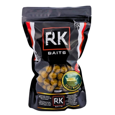 RK Baits Skisłe Masło, kwas masłowy wędkarstwo, butyric acid kulki, tanie kulki proteinowe 18mm, zanęta na amura, śmierdzące kulki na karpia, RK Baits Economy.webp