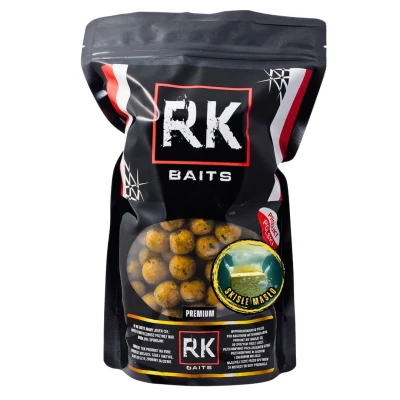 RK Baits Skisłe Masło Premium, kwas masłowy wędkarstwo, kulki na amura, butyric acid premium, kulki na zawody karpiowe, mocne kulki na karpia, RK Baits 18mm.webp
