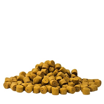 pellet durian 12mm, pellet z dziurką karp, RK Baits durian, śmierdzący pellet na amura, pellet czosnek kiszonka, rk baits 12mm pellet, zanęta durian.webp