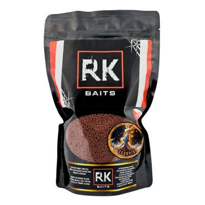 pellet do metody, pellet 2mm, RK Baits Scorpid, zanęta na karpia, pellet method feeder, atraktor scopex squid, pellet wysokobiałkowy, pellet zanętowy 700g..webp